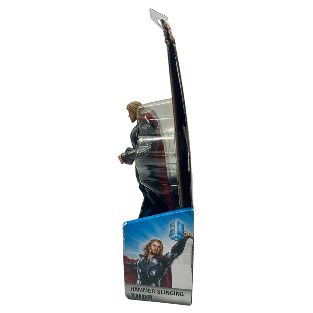 [2x] Marvel The Avengers Mighty Battlers Hammer & Titan Hero Series Thor Figures